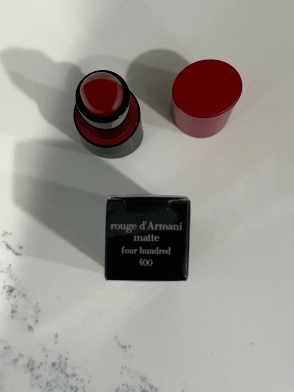 Giorgio Armani NEW rouge d’Armani matte lipstick Shade 400